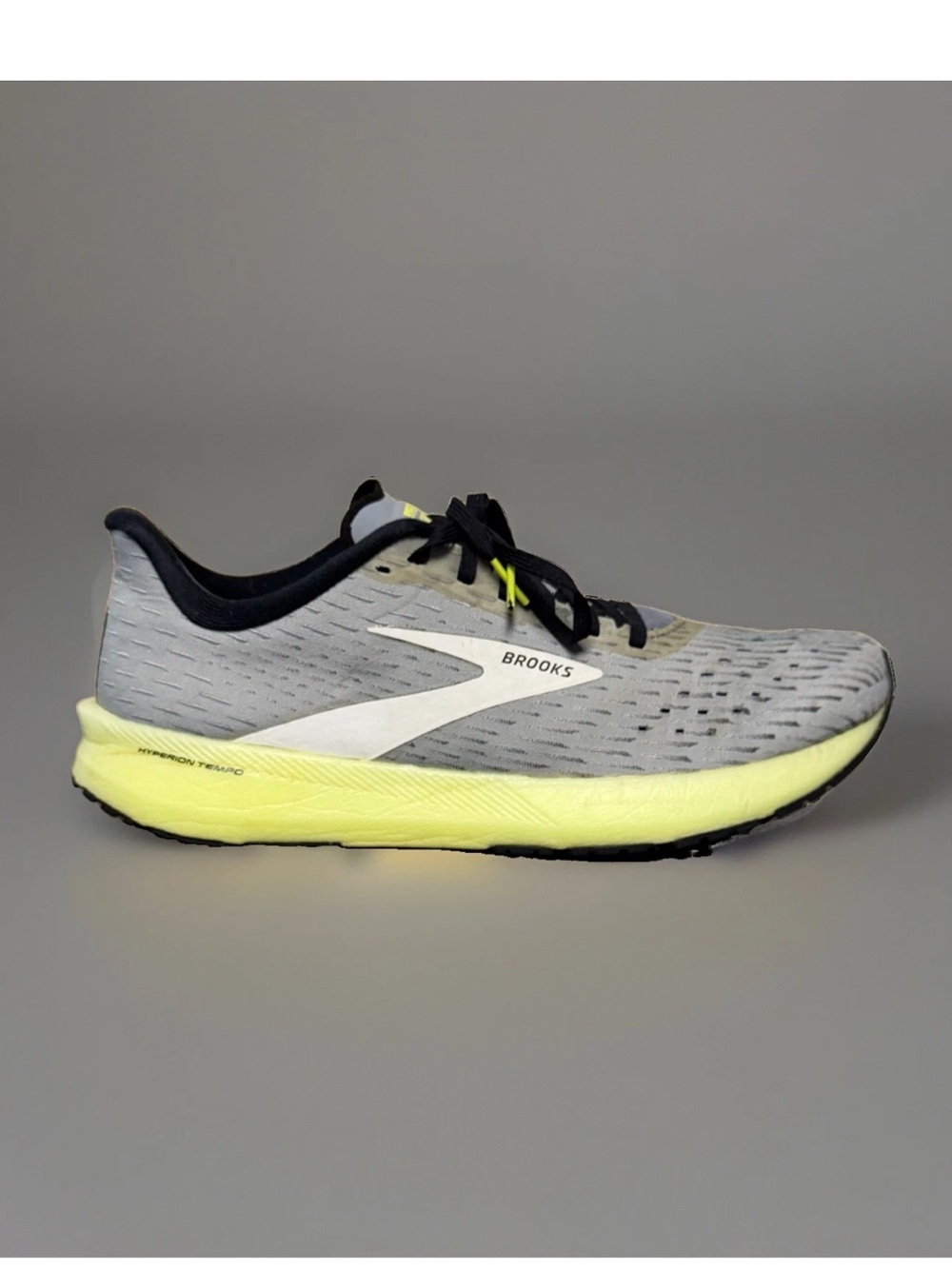 Brooks Hyperion Tempo Men's Gray Running Shoes 1103391D099 Size 10.5D